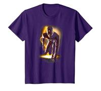 The Flash TV Series Ready T-Shirt, Enfant, Violet, 10 Ans