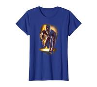 The Flash TV Series Ready T-Shirt, Femme, Bleu Royal, M