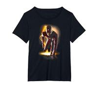 The Flash TV Series Ready T-Shirt, Femme Grandes Tailles, Noir, 4X