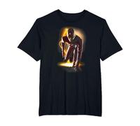 The Flash TV Series Ready T-Shirt, Homme Grandes Tailles, Noir, 5X Tall