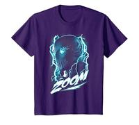 The Flash TV Series Zoom T-Shirt, Enfant, Violet, 10 Ans