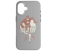 The Flash Vintage Lightning Fast Coque pour iPhone 16