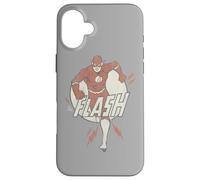 The Flash Vintage Lightning Fast Coque pour iPhone 16 Plus