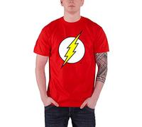 The Flash WB-1-FL004-H29-7, T-Shirt Manches Courtes Pour des hommes, Rosso, M