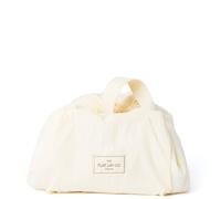 The Flat Lay Co. Drawstring Makeup Bag in Vanilla Parachute