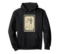 The Flautist Tarot Card Halloween Spooky Gothic Flûte Player Sweat à Capuche