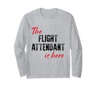 The Flight Attendant is Here - Drôle Manche Longue