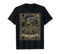 The Flight Nurse Carte de Tarot pour infirmière T-Shirt