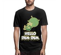 The Flintston-ES T Shirt Men's Classic Short Sleeves Soft Tee Shirts Tops Manches Courtes(3X-Large)