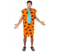 Rubie's Déguisement The Flintstones – Homme (Régulier) – Orange/Noir/Bleu