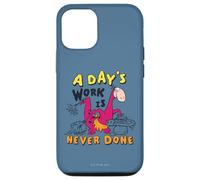 The Flintstones Dino A Day's Work is Never Done Coque pour iPhone 12/12 Pro