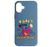 The Flintstones Dino A Day's Work is Never Done Coque pour iPhone 16 Plus
