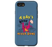 The Flintstones Dino A Day's Work is Never Done Coque pour iPhone SE (2020) / 7/8