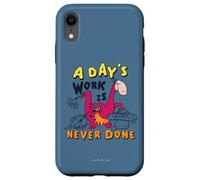 The Flintstones Dino A Day's Work is Never Done Coque pour iPhone XR