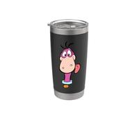 The Flintstones Dino Face Gobelet isotherme en acier inoxydable double paroi