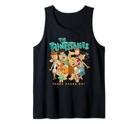 The Flintstones Family and House Background Débardeur