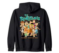 The Flintstones Family and House Background Sweat à Capuche