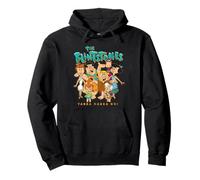 The Flintstones Family and House Background Sweat à Capuche