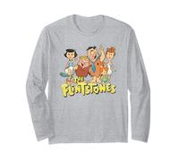 The Flintstones Family and Logo Manche Longue