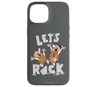 The Flintstones Fred Barney Let's Rock Coque pour iPhone 15