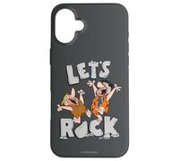 The Flintstones Fred Barney Let's Rock Coque pour iPhone 16 Plus