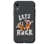 The Flintstones Fred Barney Let's Rock Coque pour iPhone XR