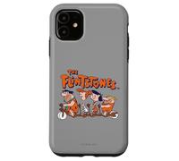 The Flintstones Fred Wilma Betty Barney on Bike Coque pour iPhone 11