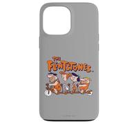 The Flintstones Fred Wilma Betty Barney on Bike Coque pour iPhone 13 Pro Max