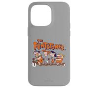 The Flintstones Fred Wilma Betty Barney on Bike Coque pour iPhone 14 Pro Max