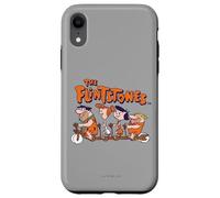 The Flintstones Fred Wilma Betty Barney on Bike Coque pour iPhone XR