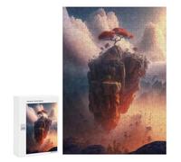 The Floating Castle, Puzzle pour Adultes, 300 PCS, Édition Illustrée, pour Une Expérience De Puzzle Détaillée À La Maison