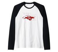 The Floor is Lava - Pompéi Dark Humour - Rome Antique SPQR Manche Raglan