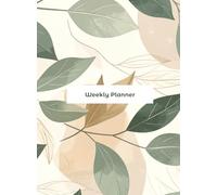The Floral Minimalist Weekly Planner: Structured 15-Minute Daily Scheduling (9 AM-5 PM)