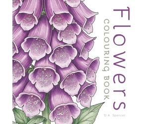 The Flowers Colouring Book for Adults and Seniors: 39 relaxing, simple, easy-to-colour, floral designs for stress relief, mindfulness, calm and creativity, supports overall mental well-being
