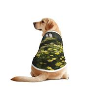 The Flowers in The Castle Chemise pour chien - Vêtement respirant et rafraîchissant pour grands chiens, protection solaire et confortable pour Golden Retriever, Husky, Alaska, activités de plein air