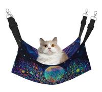 The Fluorescent Tree Of Life Hamac Imprimé Pet Hamac - Hamac de couchage pour chats, lapins, furets, chiots, petits animaux