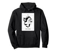 The Fool Carte de Tarot Occulte Cosmic Wanderer Goth Sweat à Capuche