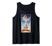 The Fool Clown Tarot Cosmic Dreamscape Débardeur