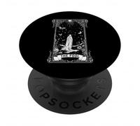 The Fool Ghost Cottagecore Carte de Tarot Major Arcana Witchy PopSockets PopGrip Adhésif