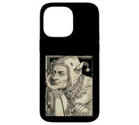 The Fool Jester in Court Entertainer Comédie médiévale Drôle Coque pour iPhone 14 Pro Max