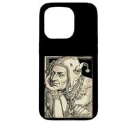 The Fool Jester in Court Entertainer Comédie médiévale Drôle Coque pour iPhone 15 Pro