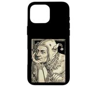 The Fool Jester in Court Entertainer Comédie médiévale Drôle Coque pour iPhone 16 Pro Max