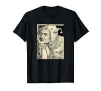 The Fool Jester in Court Entertainer Comédie médiévale Drôle T-Shirt