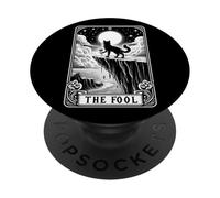 The Fool Tarot Card Arcana O Cat Meme Major Arcana Funny PopSockets PopGrip Adhésif