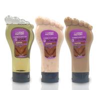 The Foot Factory Ensemble de lotion exfoliante pour le café (taille unique, café)