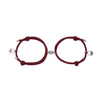 The For Lovers Bracelet avec ventouse d'amour en alliage Solennel A Bracelets en forme de cœur Boucles d'oreilles à tige, taille unique, Métal, Pas de gemme