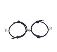 The For Lovers Bracelet avec ventouse d'amour en alliage Solennel A Bracelets en forme de cœur Boucles d'oreilles à tige, taille unique, Métal, Pas de gemme