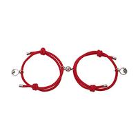 The For Lovers Bracelet avec ventouse d'amour en alliage Solennel A Bracelets en forme de cœur Boucles d'oreilles à tige, taille unique, Métal, Pas de gemme