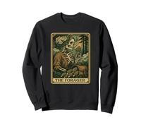 The Forager Tarot Card Foraging Morille Graphic Sweatshirt