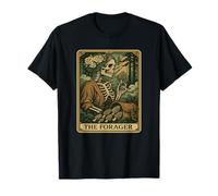 The Forager Tarot Card Foraging Morille Graphic T-Shirt